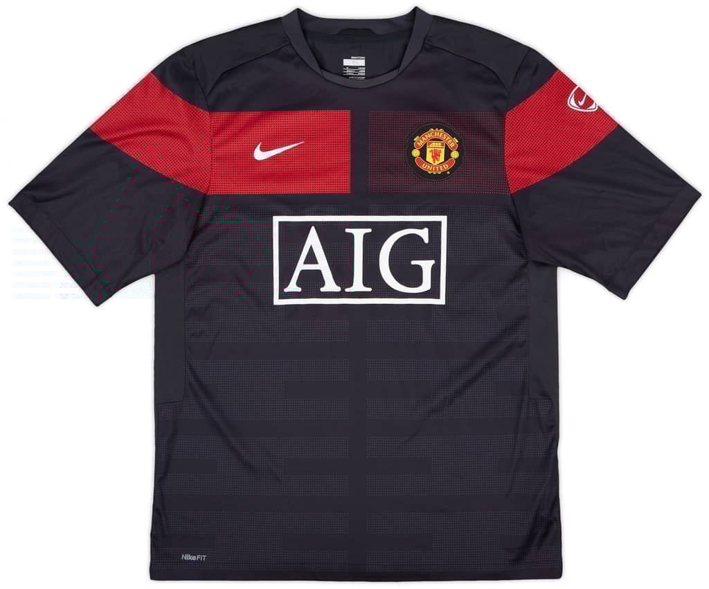 2009-10 Manchester United Nike Training Shirt - 9/10 - (M)