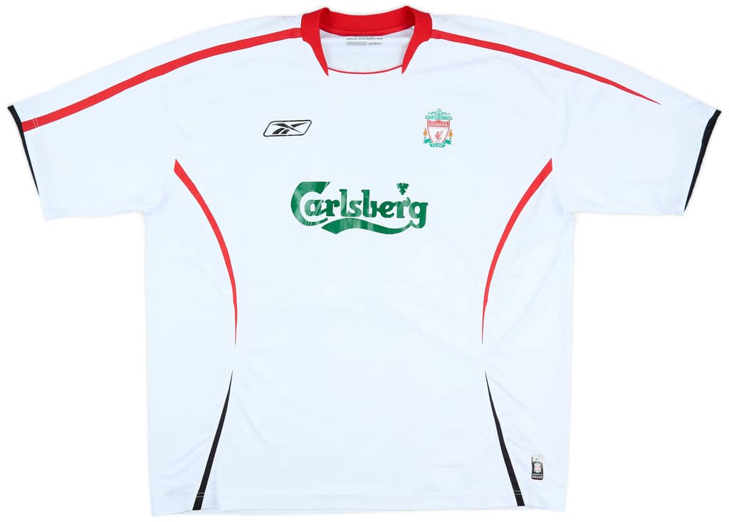 2005-06 Liverpool Away Shirt Fowler #11 - 6/10 - (XXL)