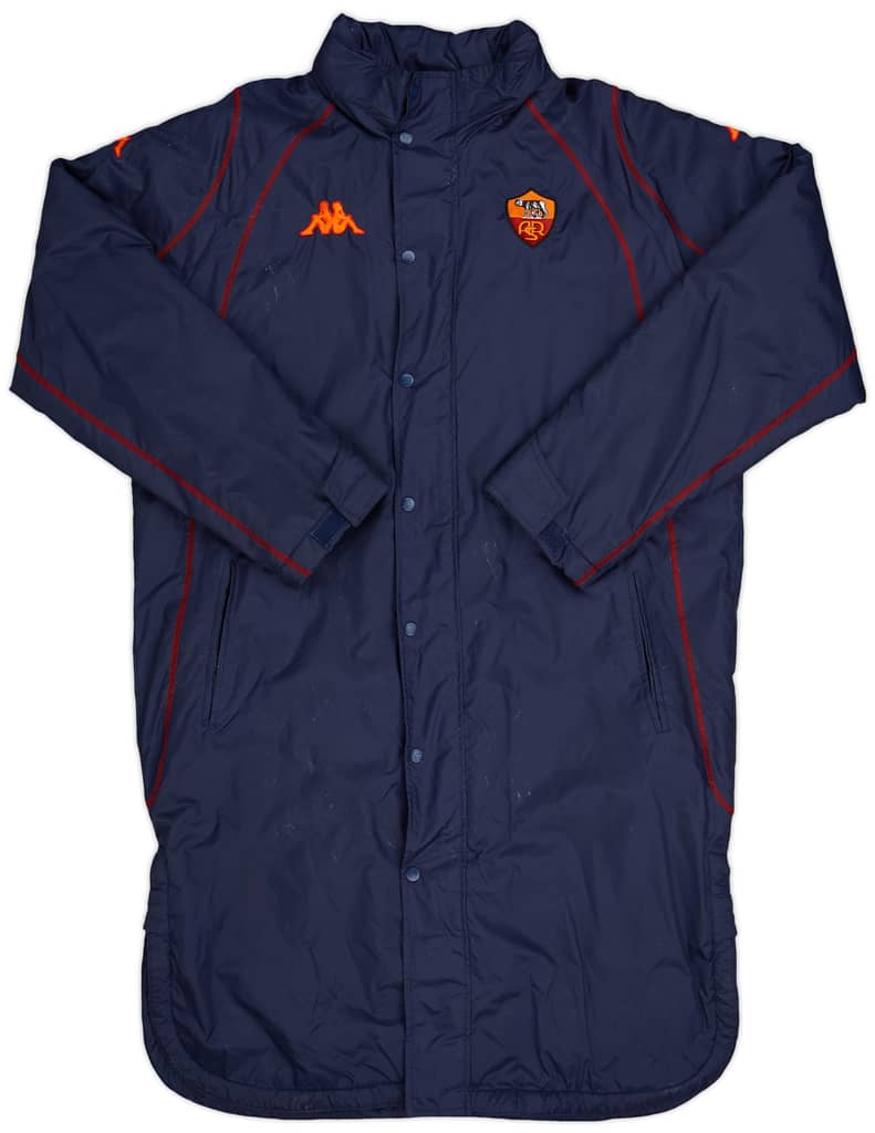 2002-03 Roma Kappa Padded Bench Coat - 6/10 - (L)