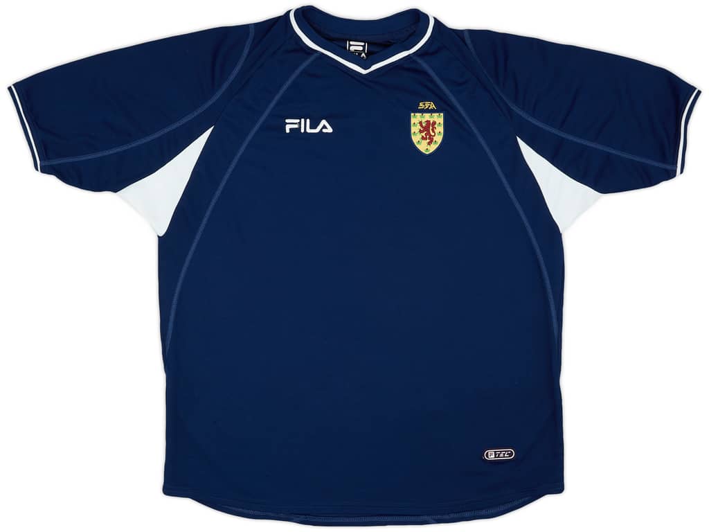 2000-02 Scotland Home Shirt - 9/10 - (XL)