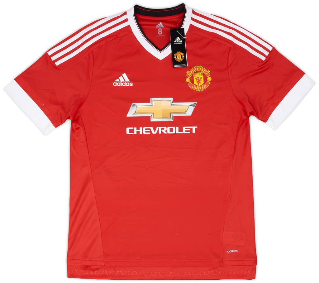 2015-16 Manchester United Player Issue Home Shirt Rooney #10 (L)