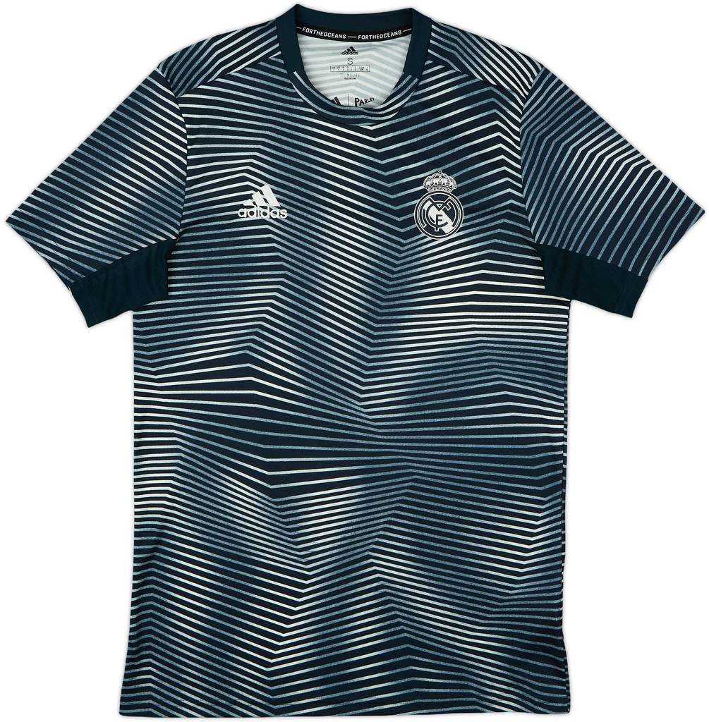 2018-19 Real Madrid adidas Training Shirt - 10/10 - (S)