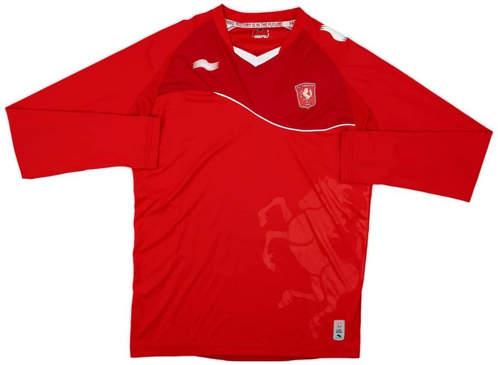 2011-12 FC Twente Home L/S Shirt - 7/10 - (XL)