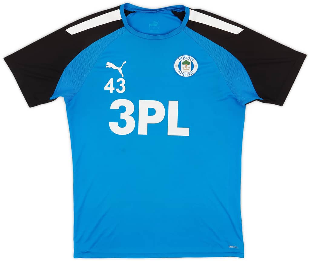 2021-22 Wigan Athletic Player Issue Puma Training Shirt #43 - 6/10 - (M)