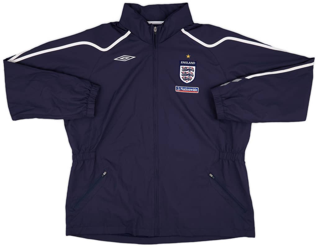 2007-09 England Umbro Hooded Rain Jacket - 8/10 - (XXL)