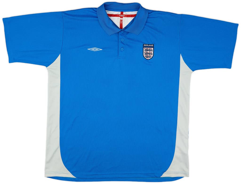 2006-07 England Umbro Polo Shirt - 6/10 - (XL)