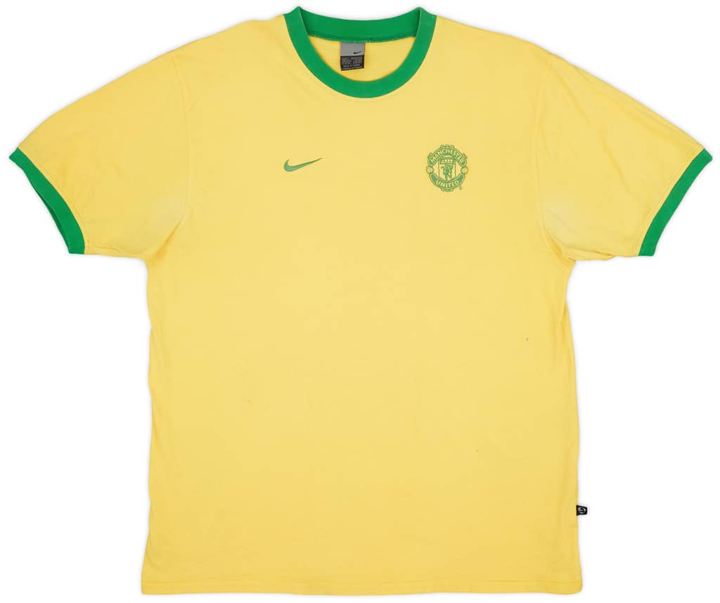 2003-04 Manchester United Nike Fan Leisure T-Shirt - 6/10 - (L)