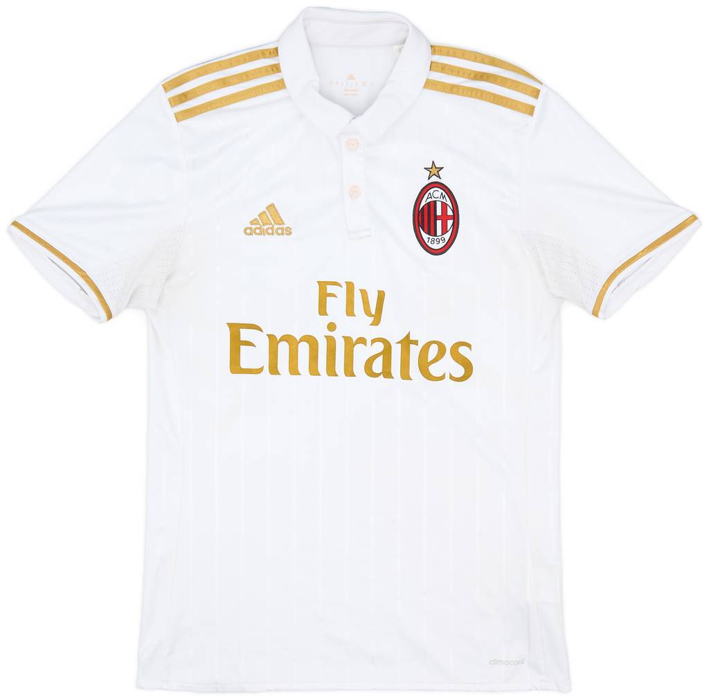 2016-17 AC Milan Away Shirt - 7/10 - (S)