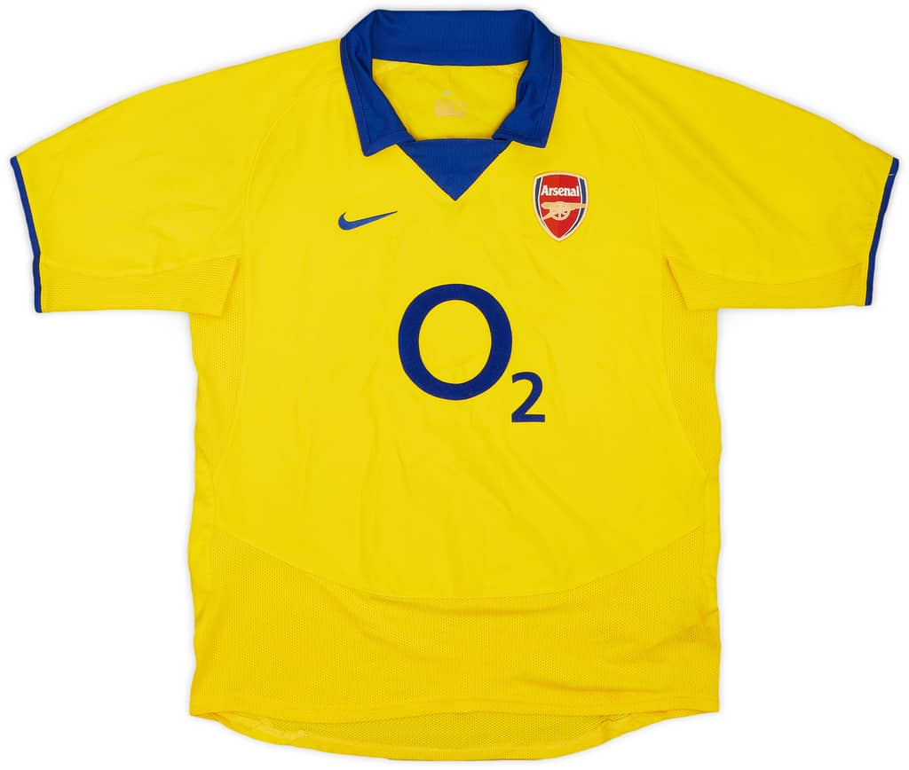 2003-05 Arsenal Away Shirt - 8/10 - (L.Boys)