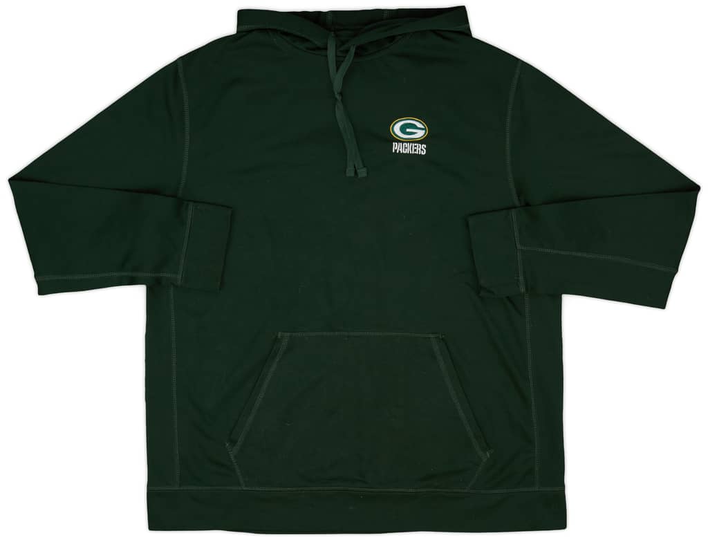 2000s Green Bay Packers Hooded Sweat Top - 8/10 - (XL)