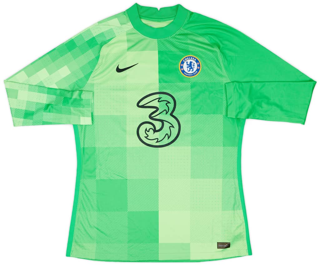 2021-22 Chelsea Signed GK Shirt Mendy #16