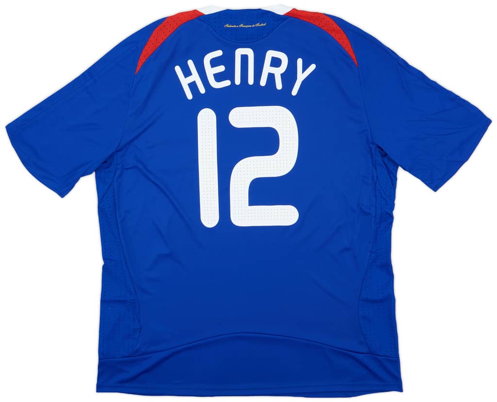 2007-08 France Home Shirt Henry #12 (XL)
