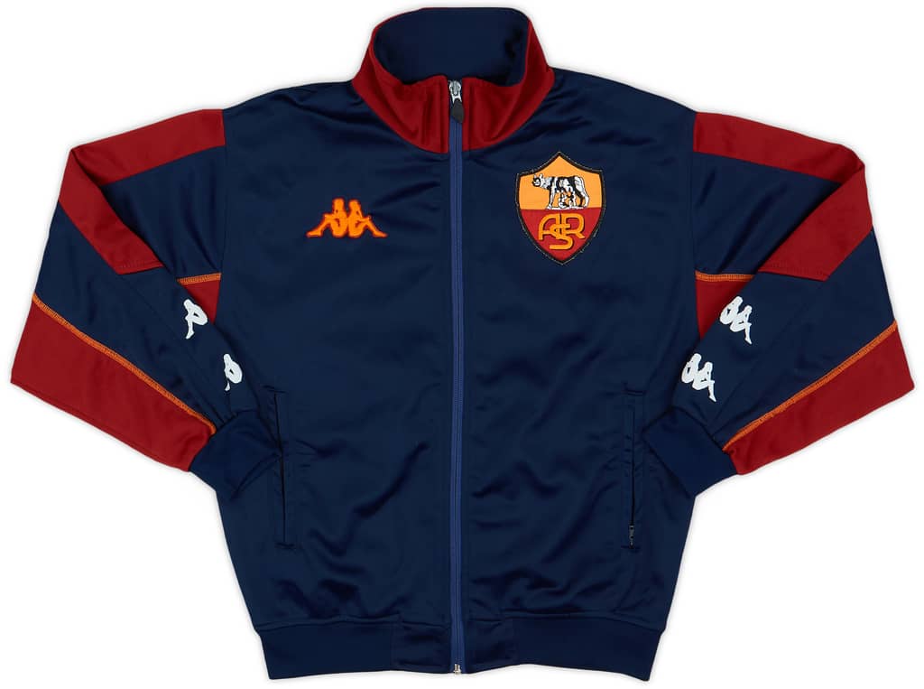2002-03 Roma Kappa Track Jacket - 9/10 - (L.Boys)