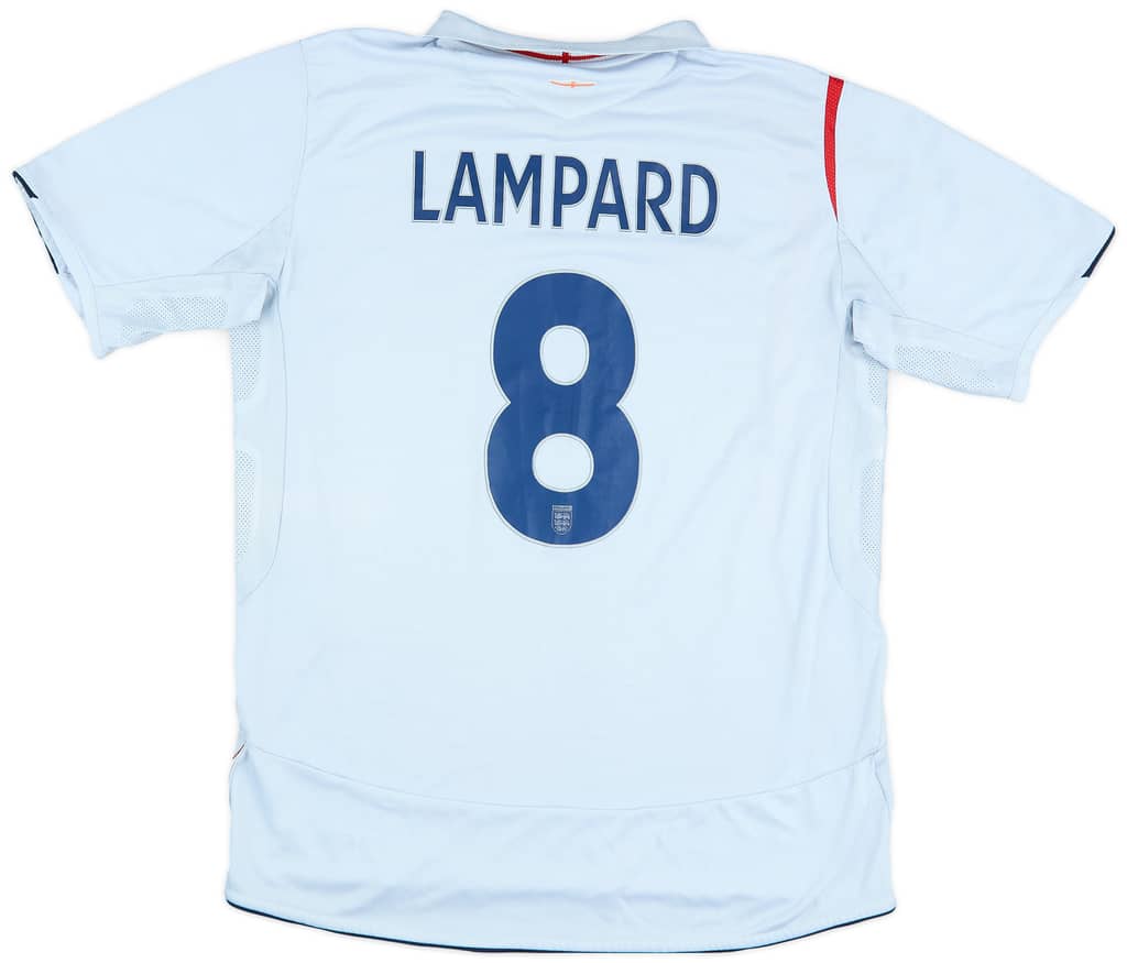 2005-07 England Home Shirt Lampard #8 - 4/10 - (M)