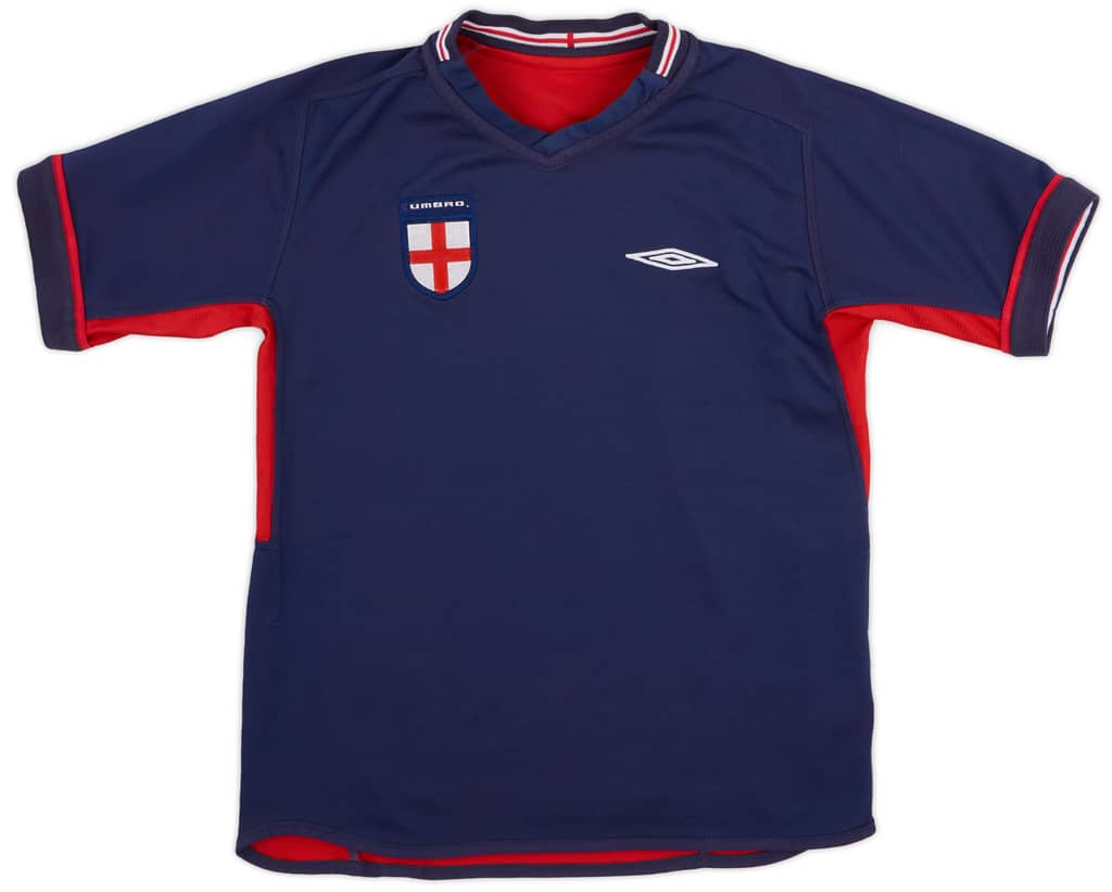 2002-04 England Away Shirt - 8/10 - (S.Boys)