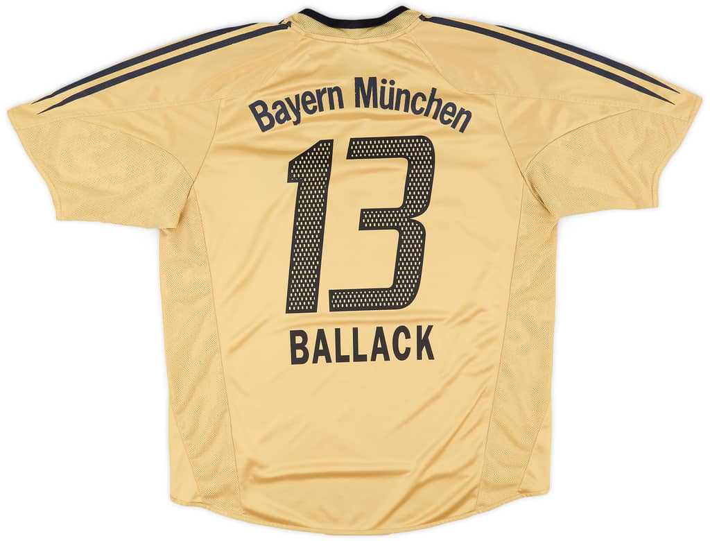 2004-05 Bayern Munich Away Shirt Ballack #13 - 6/10 - (XL)