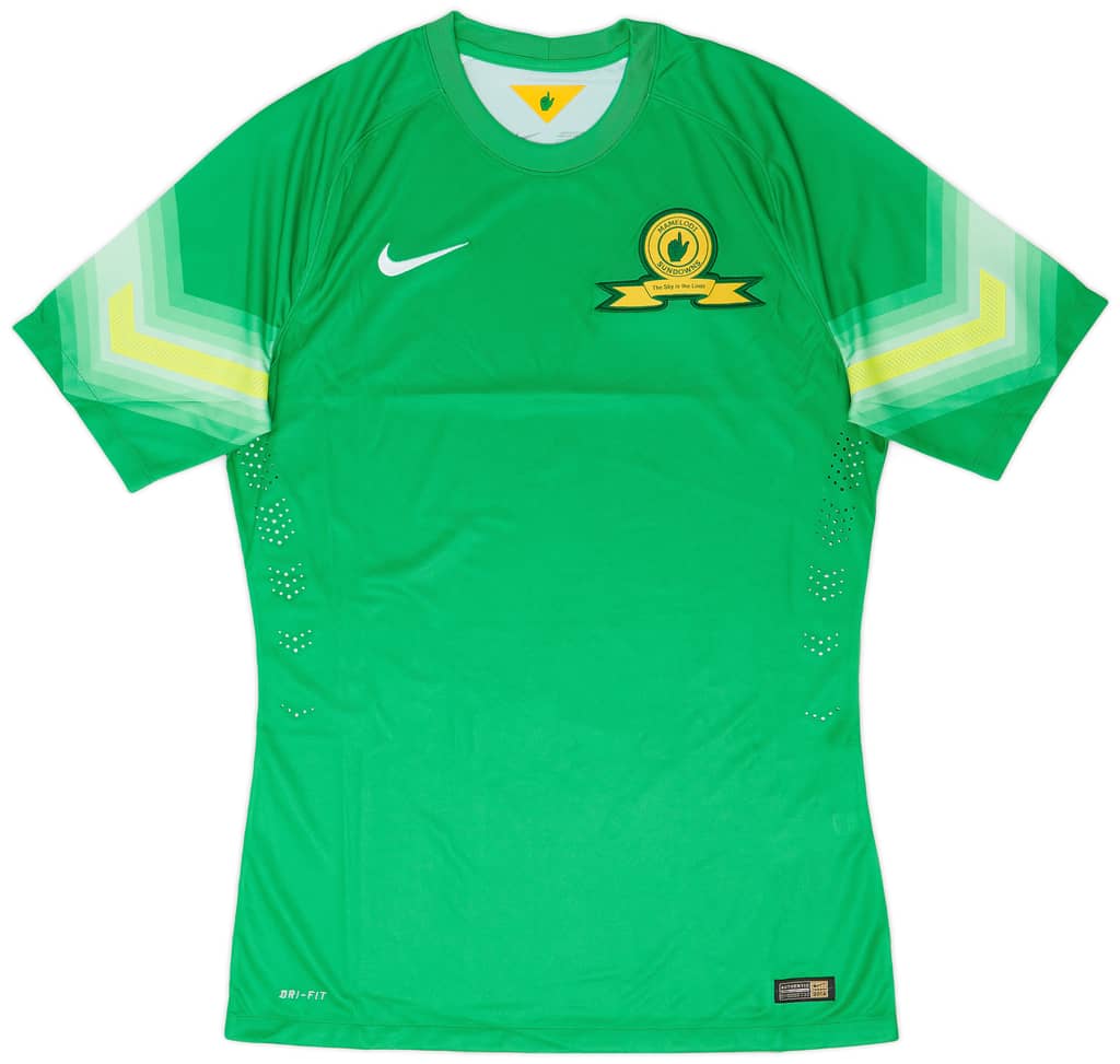 2014-15 Mamelodi Sundowns Authentic GK Away S/S Shirt - 8/10 - (L)