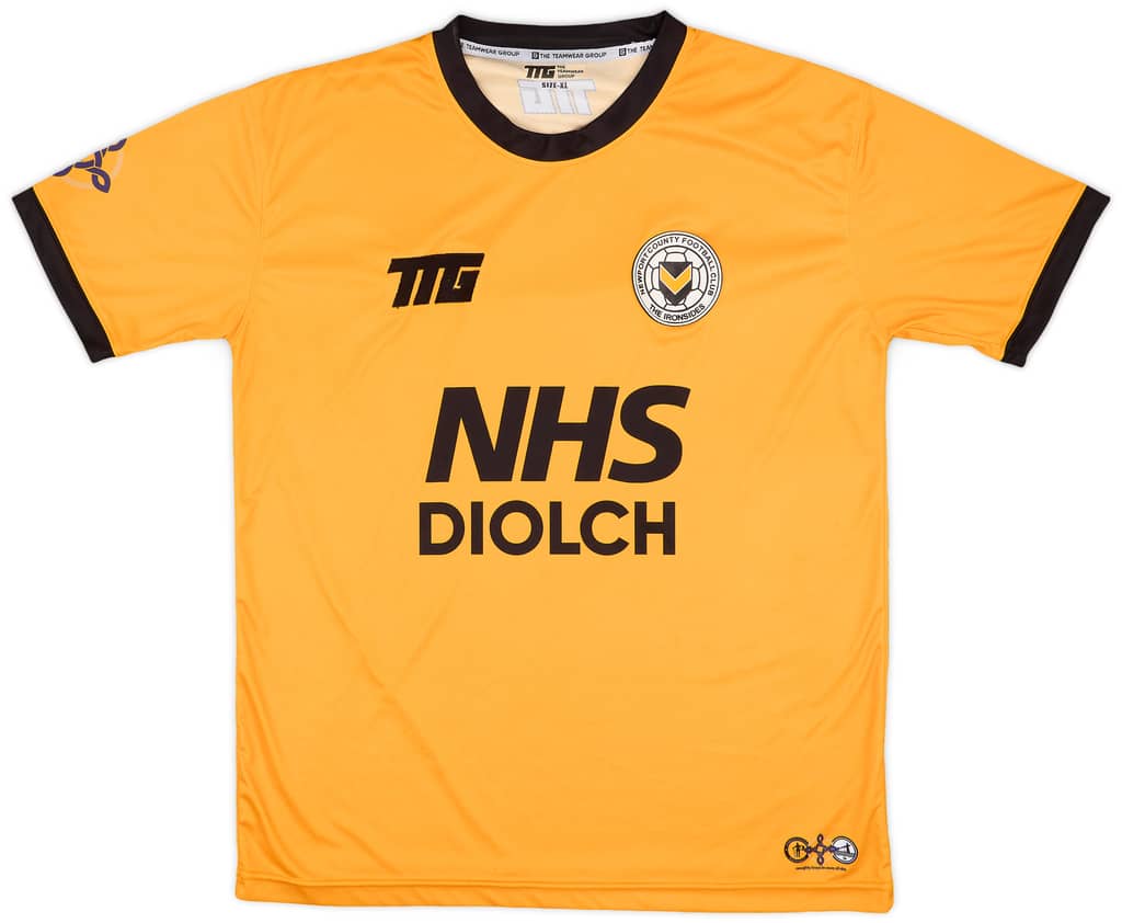 2019-20 Newport County TTG Training Shirt - 9/10 - (XL)