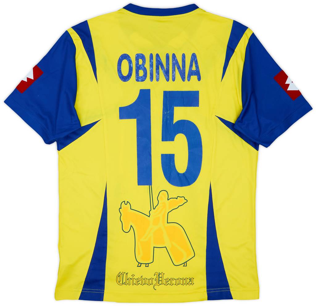 2006-07 Chievo Verona Home Shirt Obinna #15 - 6/10 - (XXL)