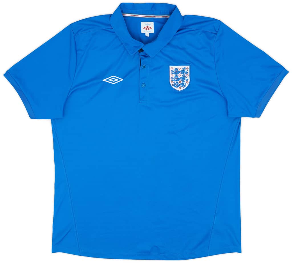 2009-10 England Umbro Polo Shirt - 6/10 - (XL)