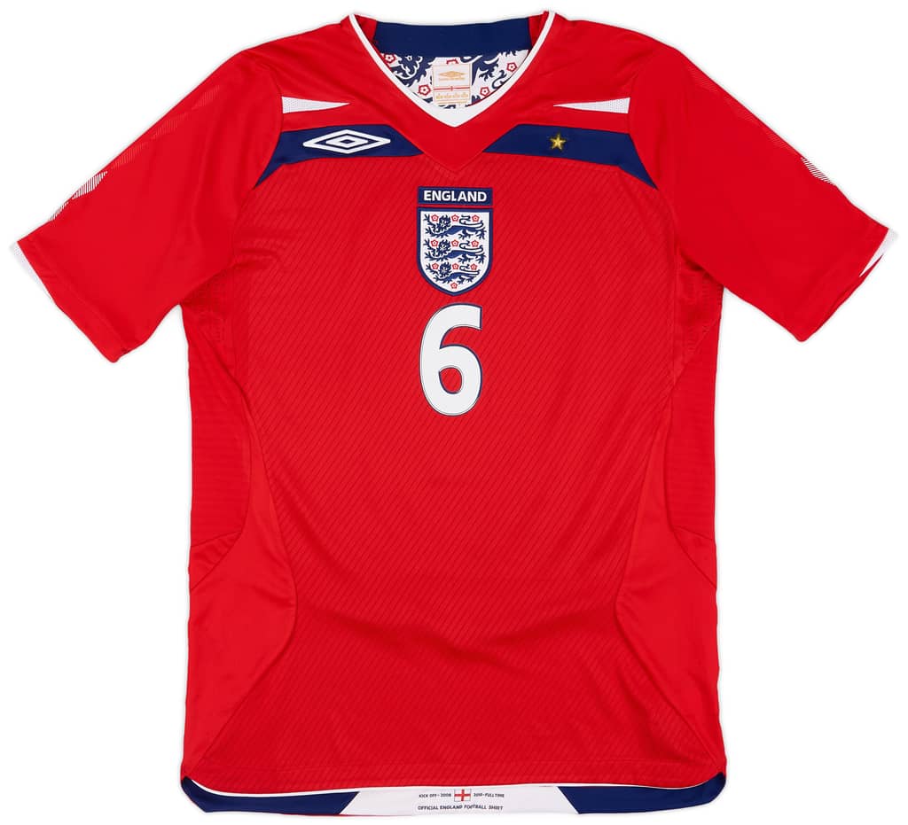 2008-10 England Away Shirt Terry #6 - 8/10 - (S)