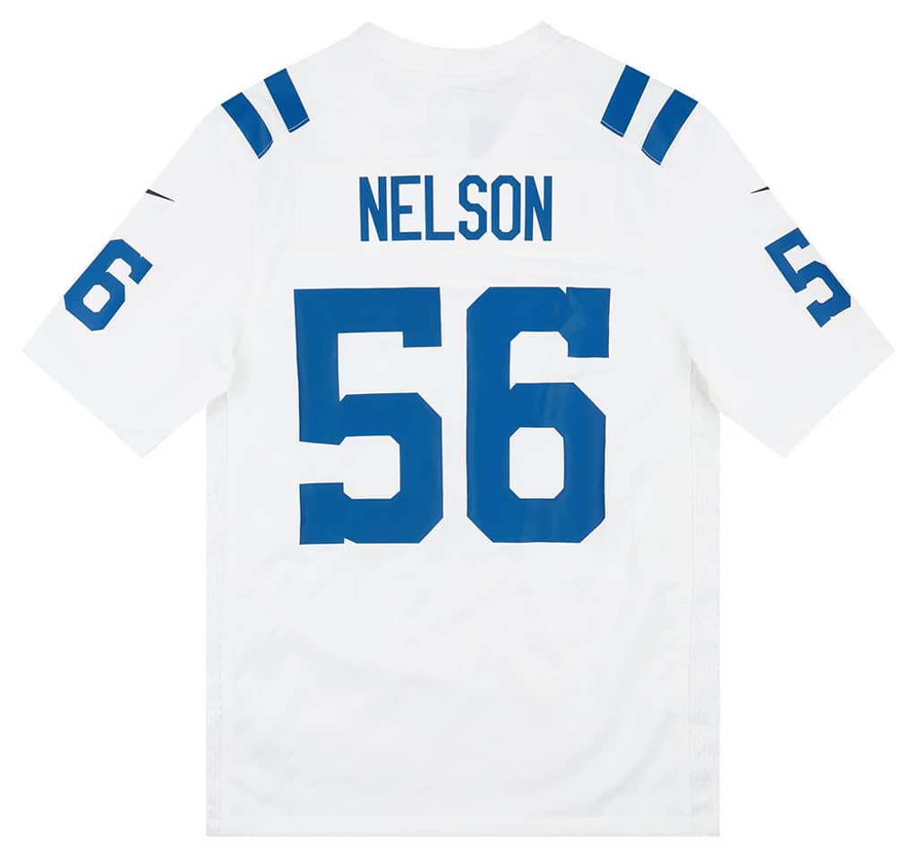 2018-22 Indianapolis Colts Nelson #56 Nike Game Jersey (Away) S - W/Tags