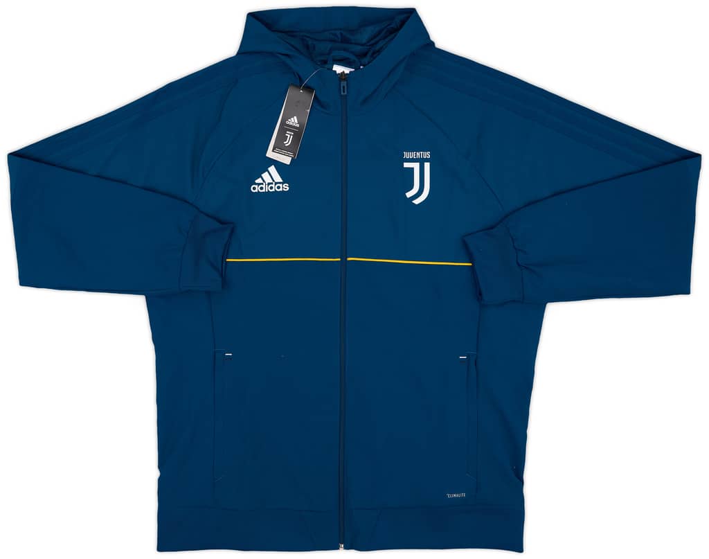 2017-18 Juventus adidas Hooded Track Jacket (XL)