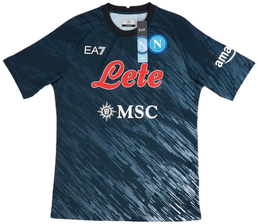 2022-23 Napoli Authentic Third Shirt Kvaratskhelia #77
