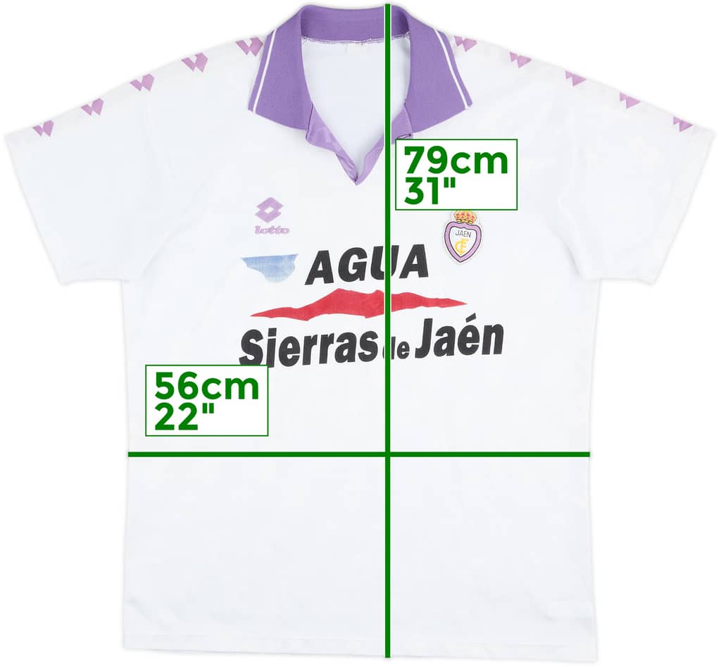 1994-95 Real Jaen Home Shirt - 5/10 - (XL)