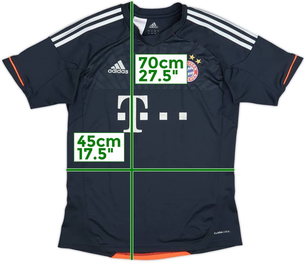 2012-13 Bayern Munich Third Shirt - 6/10 - (XL.Boys)