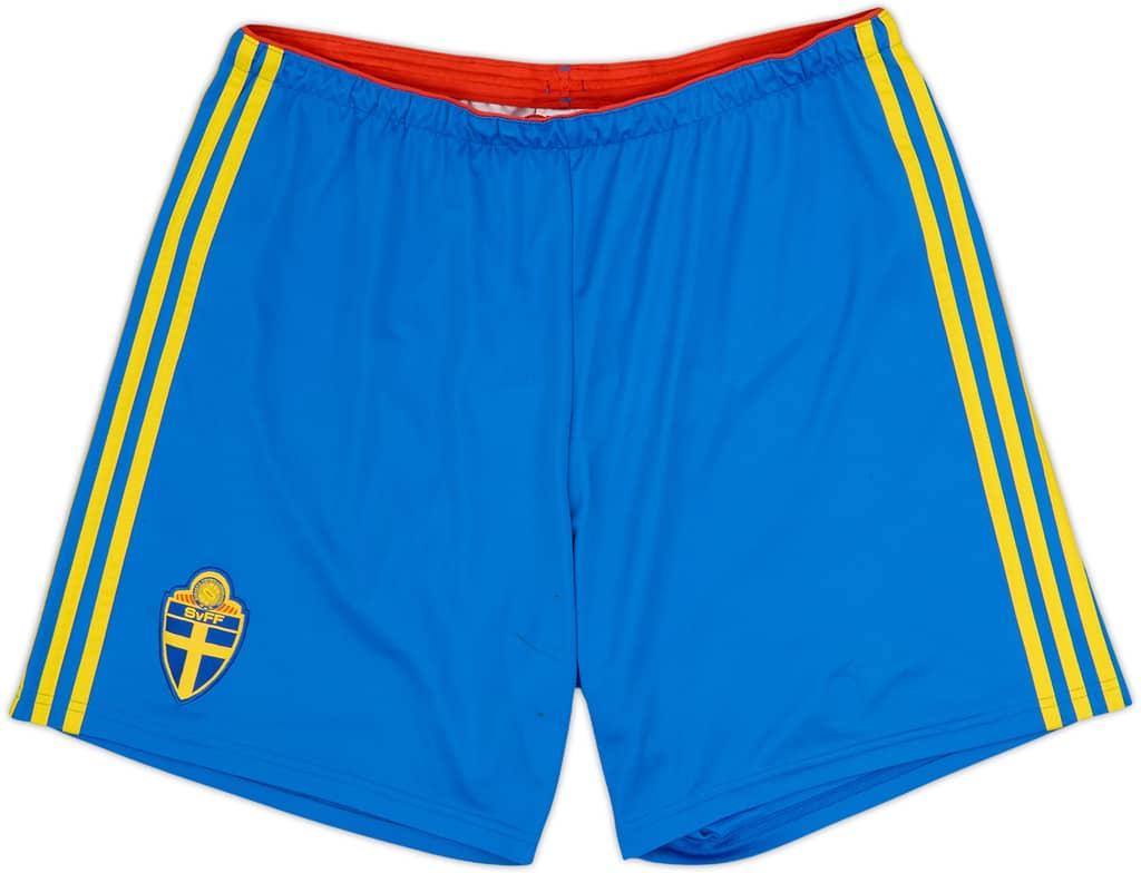 2014-16 Sweden Home Shorts - 5/10 - (L)