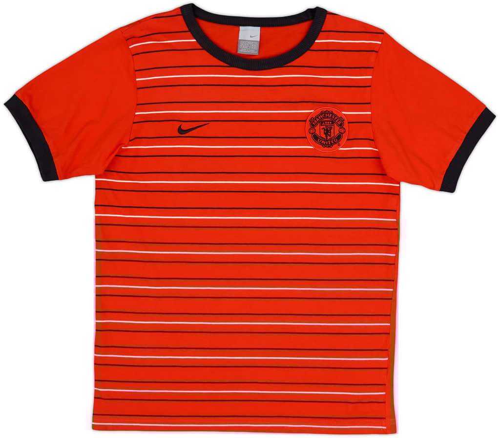 2004-05 Manchester United Nike Cotton Tee - 9/10 - (M)