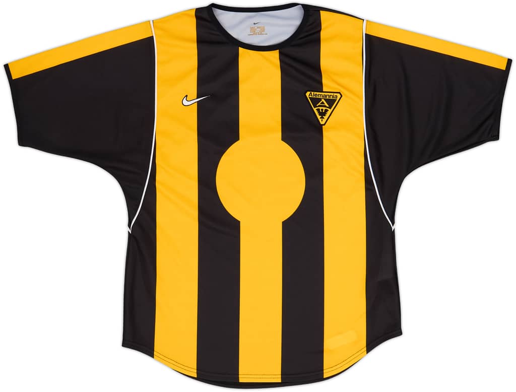 Camiseta de local del Alemannia Aachen 2001-02 - 9/10 - (S)