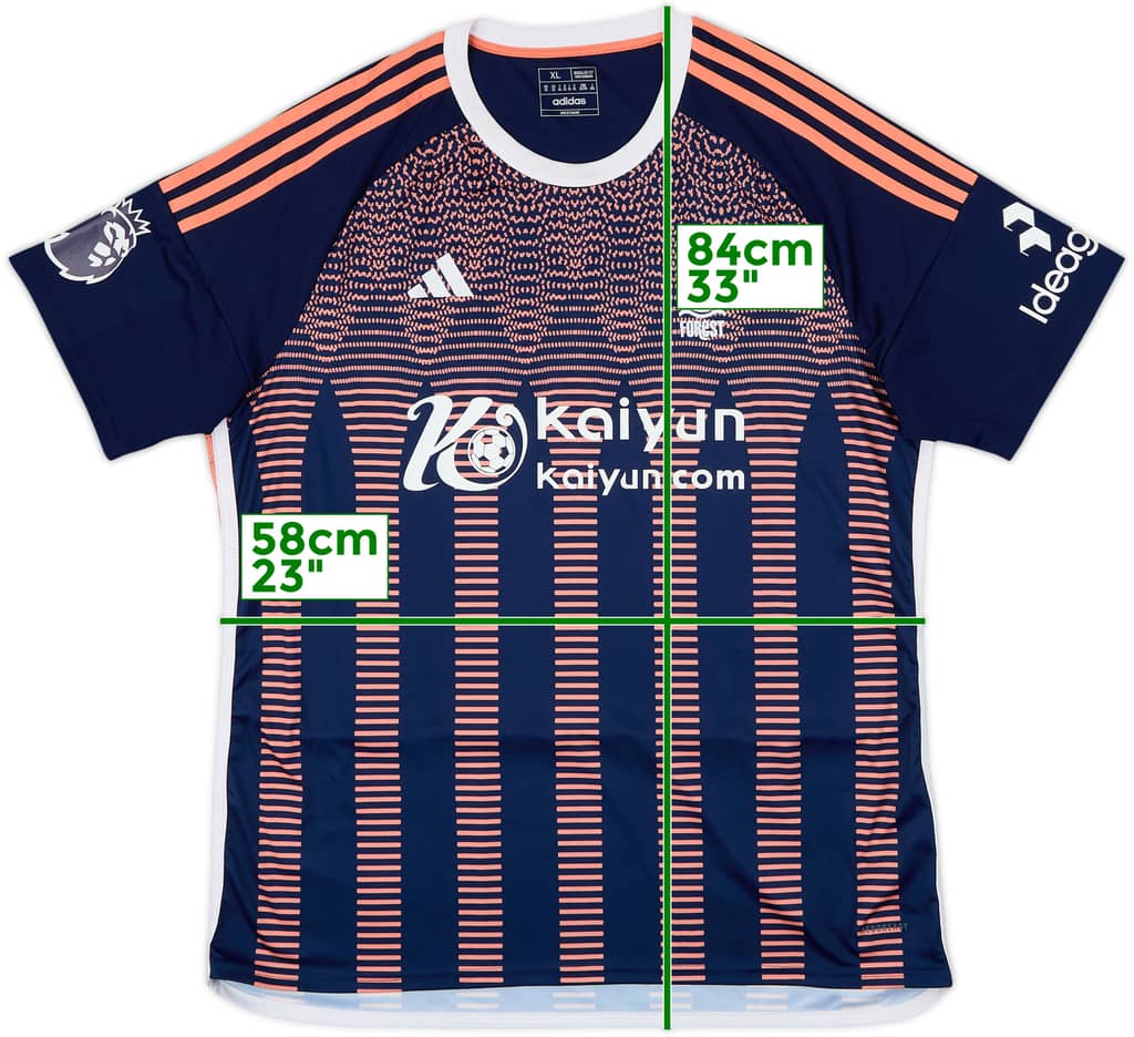 2023-24 Nottingham Forest Third Shirt - 10/10 - (XL)