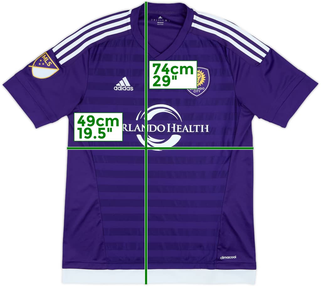 2015-16 Orlando City Camiseta Local - 8/10 - (M)