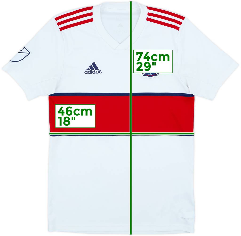 Camiseta de visitante del Chicago Fire 2019-20 - 8/10 - (S)