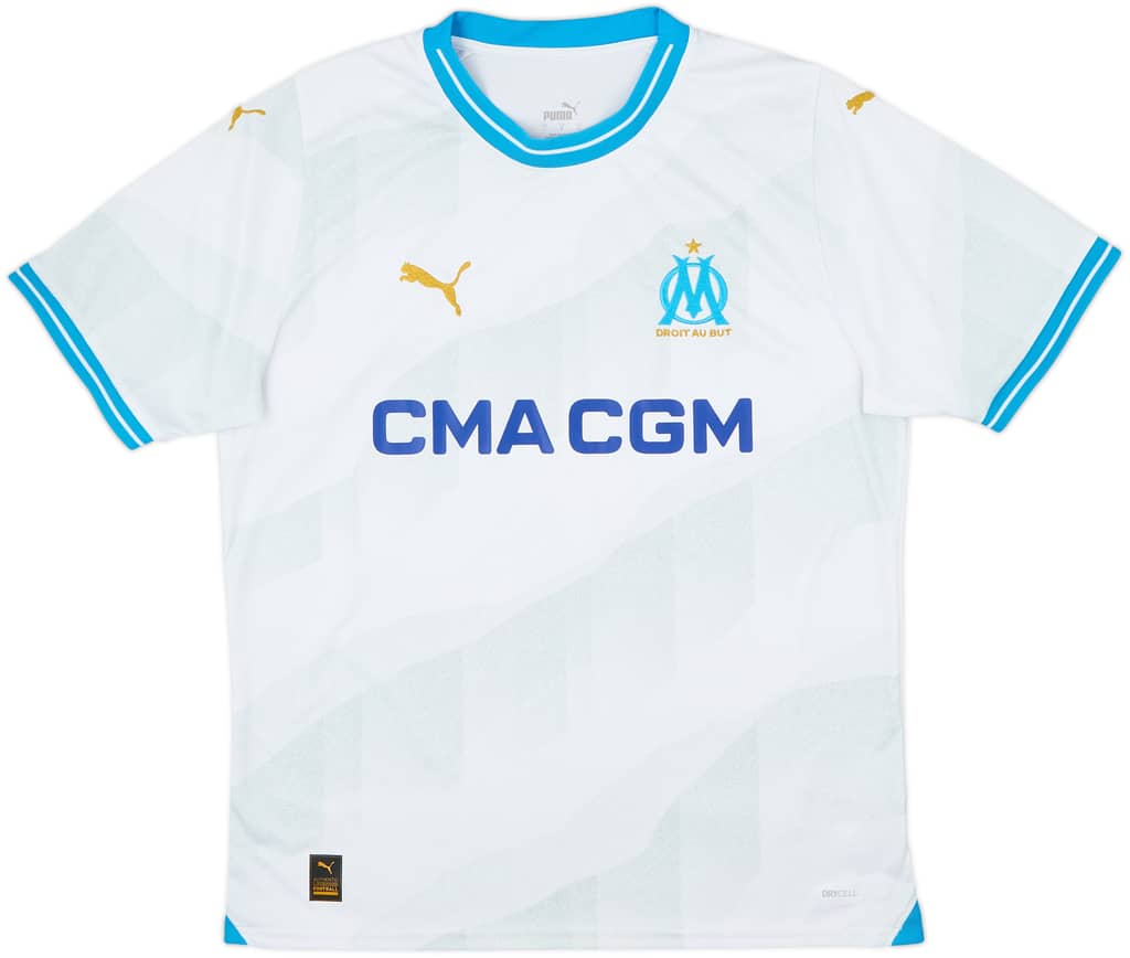 2023-24 Olympique de Marsella Camiseta Local - 10/10 - (L)