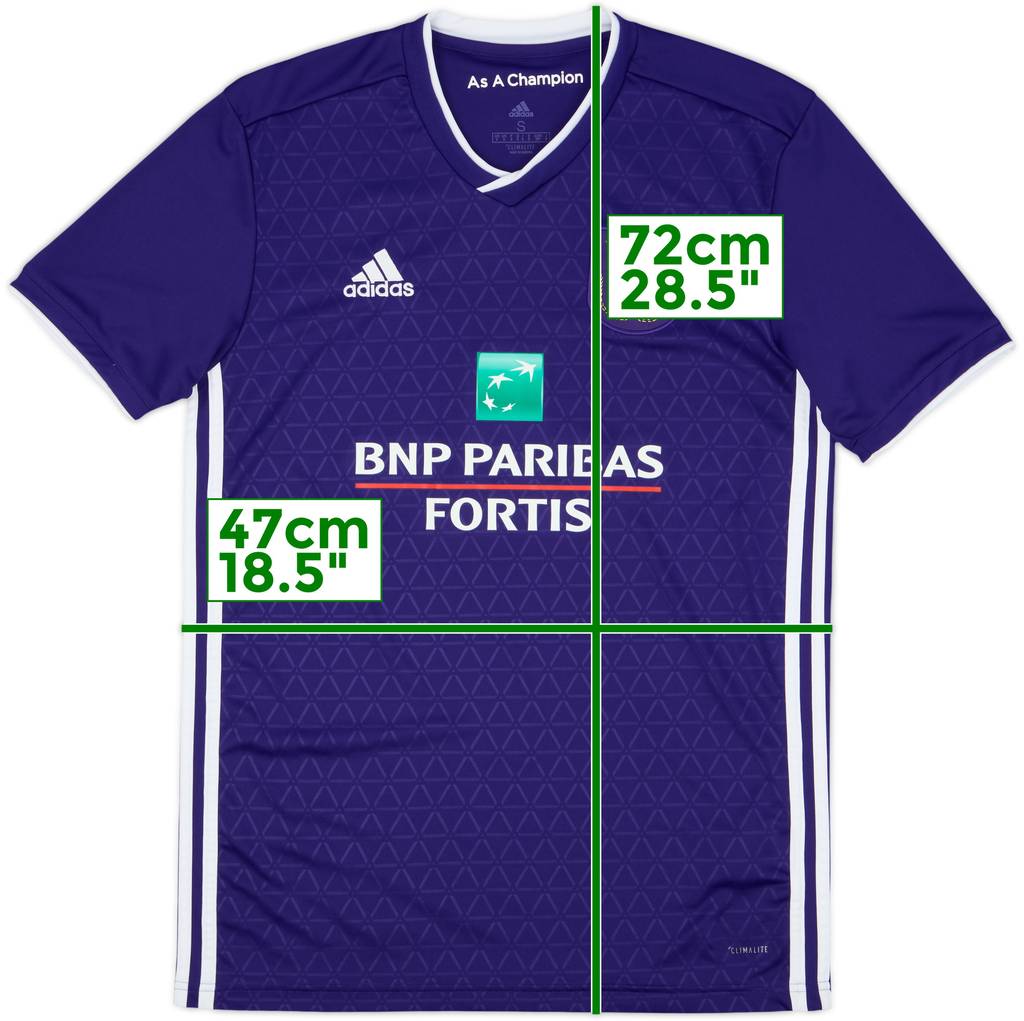 Camiseta de local del Anderlecht 2018-19 - 8/10 - (S)