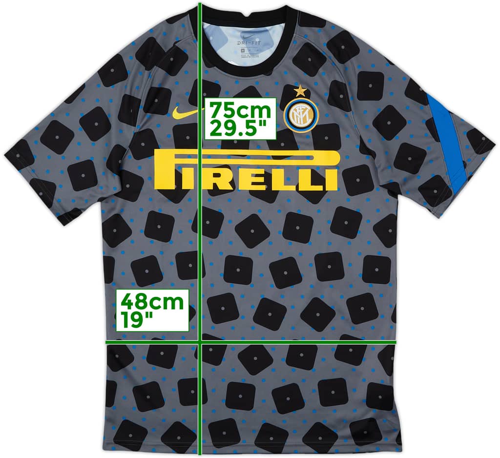 2020-21 Inter Milan Nike Training Shirt - 10/10 - (M)