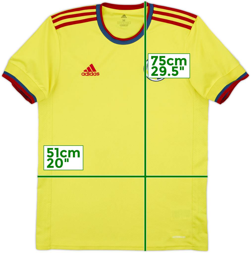 Camiseta de local de Colombia 2020-22 - 8/10 - (M)