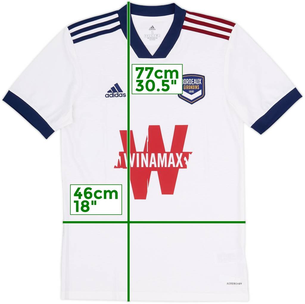 Camiseta de visitante de Bordeaux 2021-22 - 8/10 - (S)