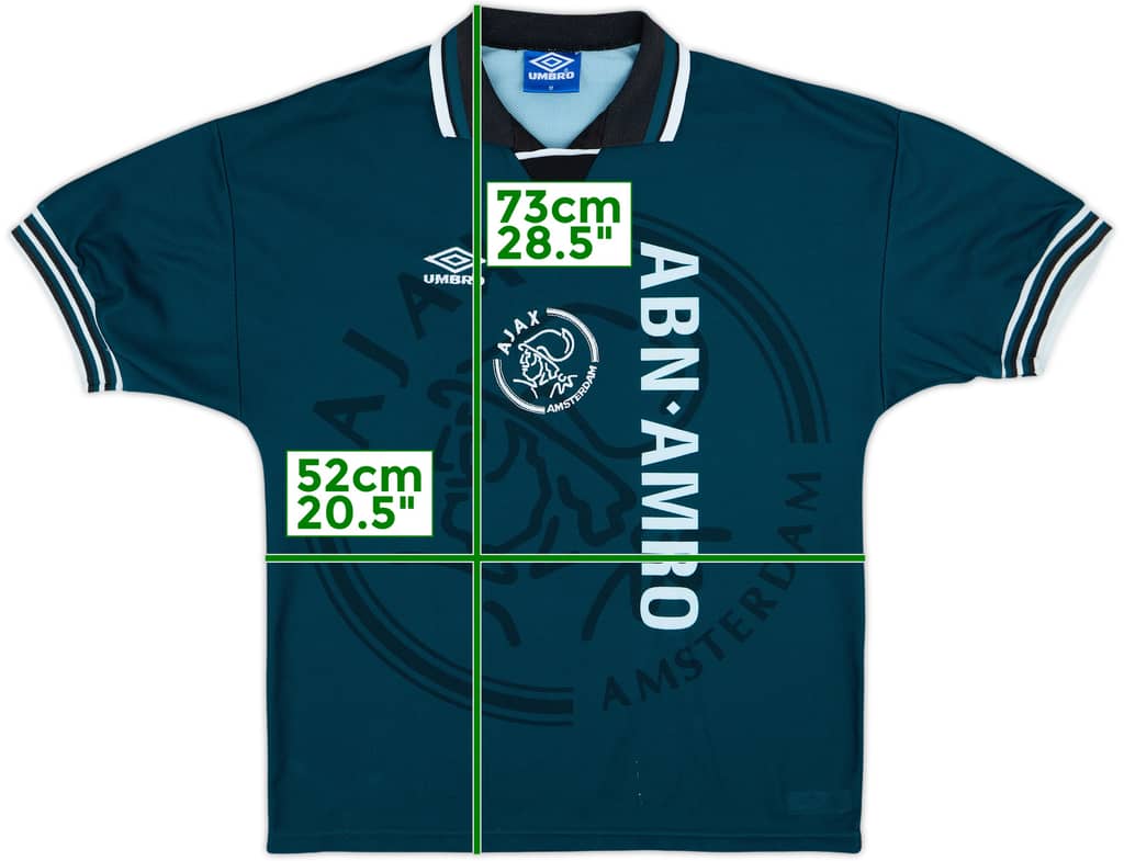 1995-96 Ajax Away Shirt - 8/10 - (M)