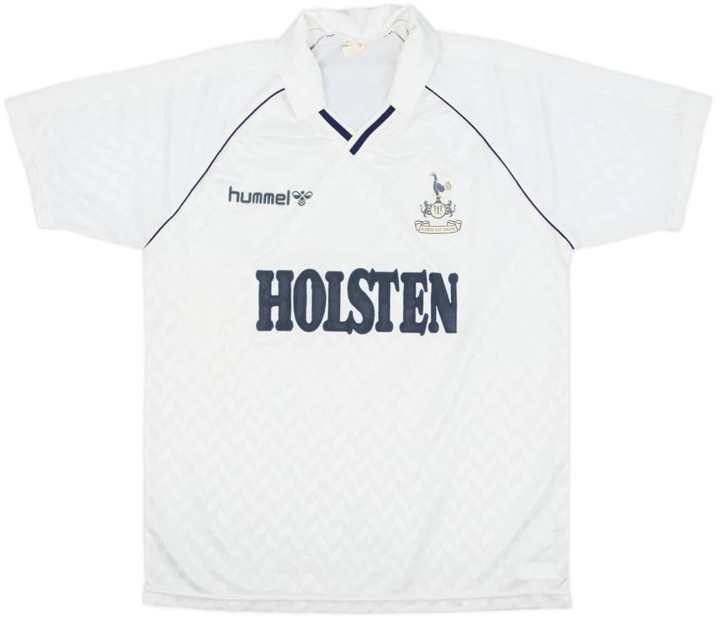 1987-89 Tottenham Home Shirt - 9/10 - (L)