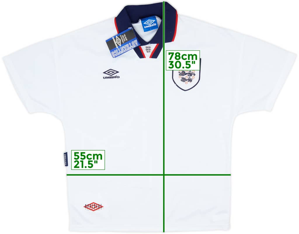 1993-95 England Home Shirt (L)