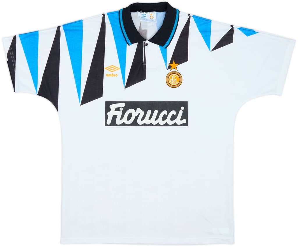 1992-93 Inter Milan Away Shirt - 9/10 - (XL)
