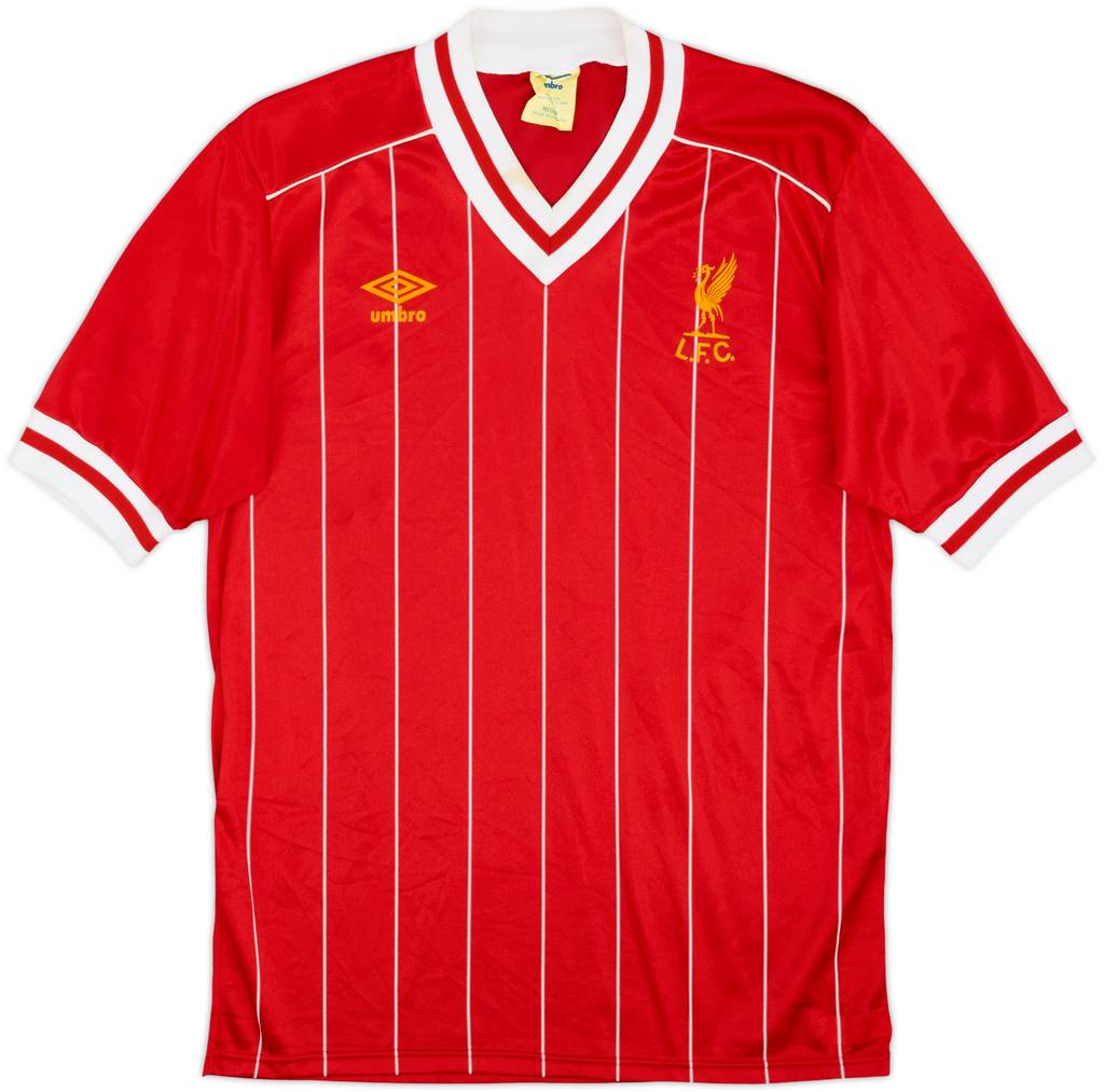 1982-85 Liverpool Home Shirt - 8/10 - (M)
