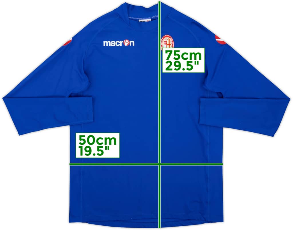 Camiseta de la tercera equipación de manga larga del Rimini 2008-10 - 9/10 - (L)