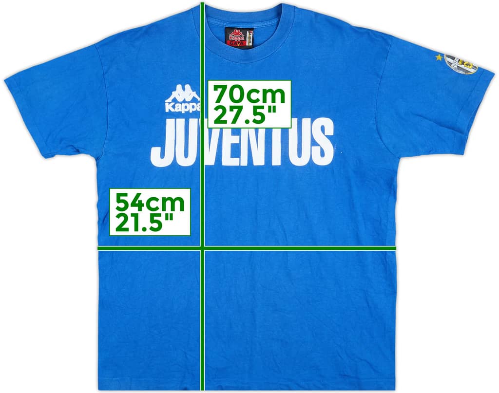1998-99 Juventus Kappa Cotton Tee - 6/10 - (L)