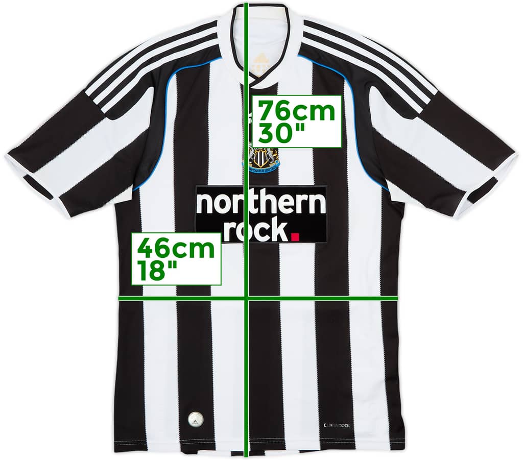 2009-10 Newcastle Home Shirt - 7/10 - (S)