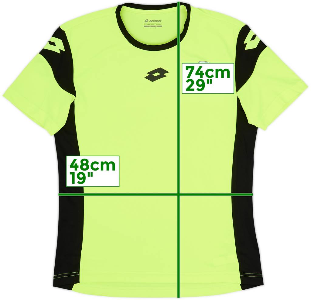 2016-17 Cesena Lotto Training Shirt - 9/10 - (M)